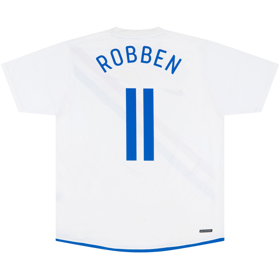2006-08 Netherlands Away Shirt Robben #11