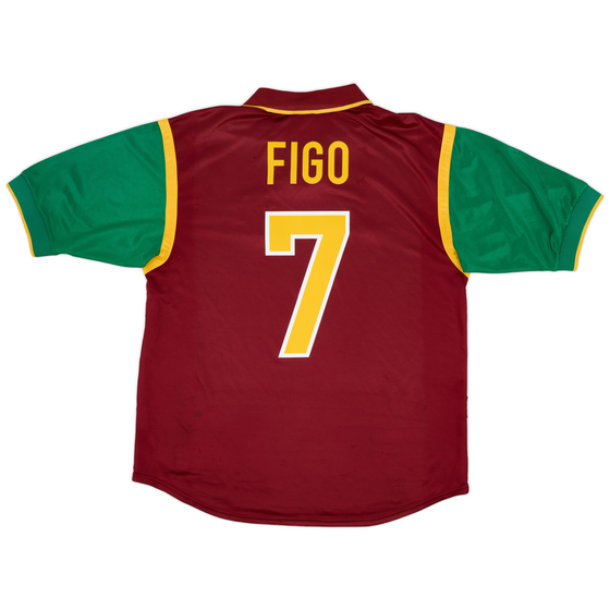 1999-00 Portugal Home Shirt Figo #7 - 5/10 - (L)