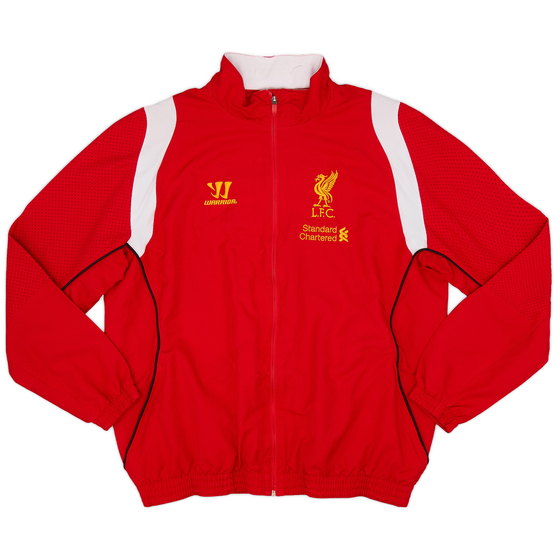 2012-13 Liverpool Warrior Track Jacket - 9/10 - (XL)