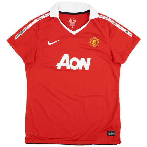 2010-11 Manchester United Home Shirt - 9/10 - (Women's M)