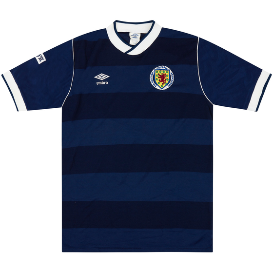 1985-88 Scotland Match Issue Home Shirt #8