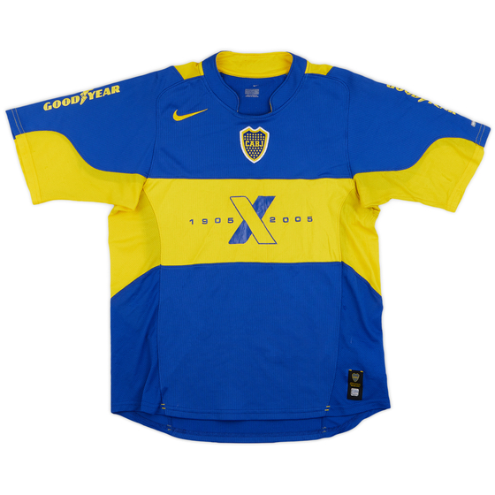 2005 Boca Juniors Home Shirt - 8/10 - (M)