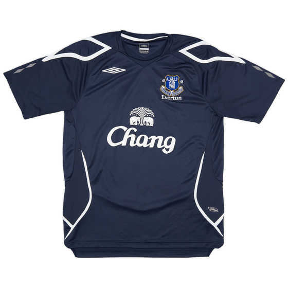2007-08 Everton Umbro Training Shirt - 9/10 - (L)