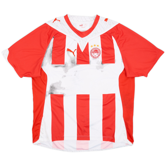 2009-10 Olympiakos Home Shirt - 4/10 - (L)
