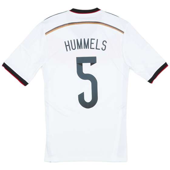 2014-15 Germany Home Shirt Hummels #5 - 9/10 - (S)