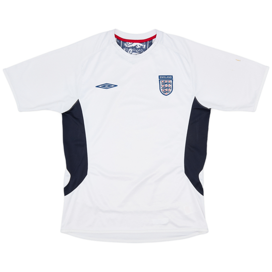 2006-08 England Umbro Training Shirt - 8/10 - (L)