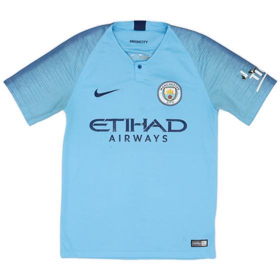 2018-19 Manchester City Home Shirt - 4/10 - (S)