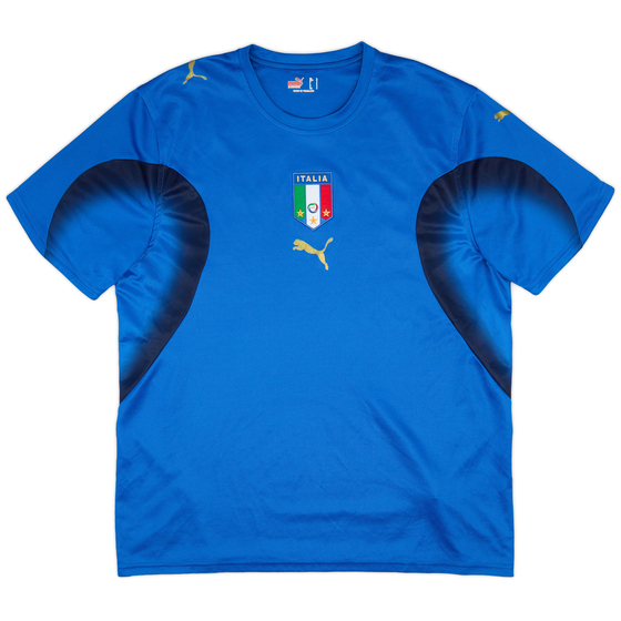 2006 Italy Puma Training Shirt- 6/10 - (XL)