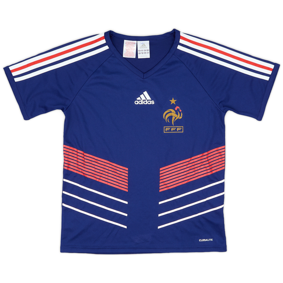 2009-10 France Basic Home Shirt - 8/10 - (L.Boys)
