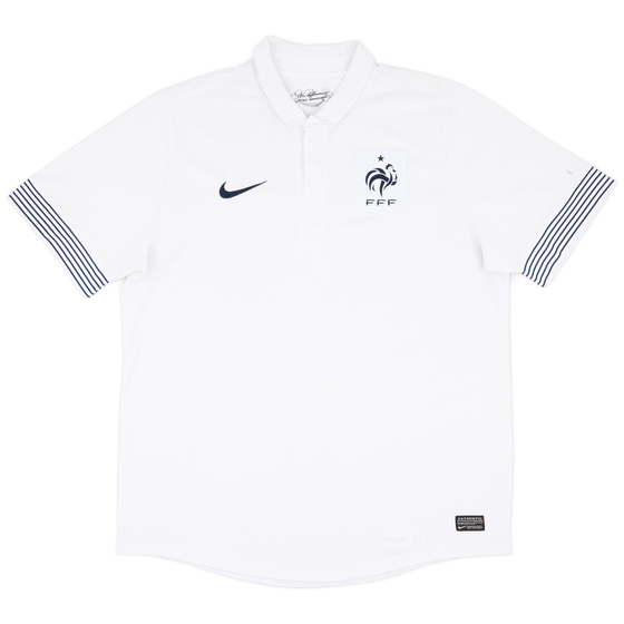 2012-13 France Away Shirt - 8/10 - (XL)