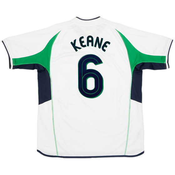 2002-03 Ireland 'World Cup' Away Shirt Keane #6 - 8/10 - (XL)