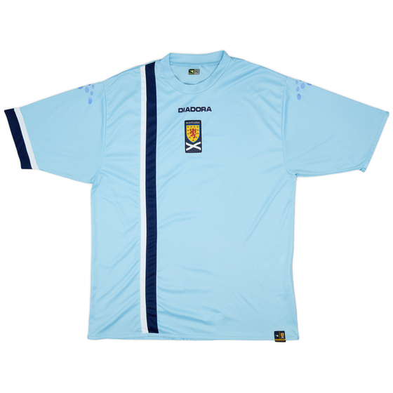 2005-06 Scotland Away Shirt - 9/10 - (XL)