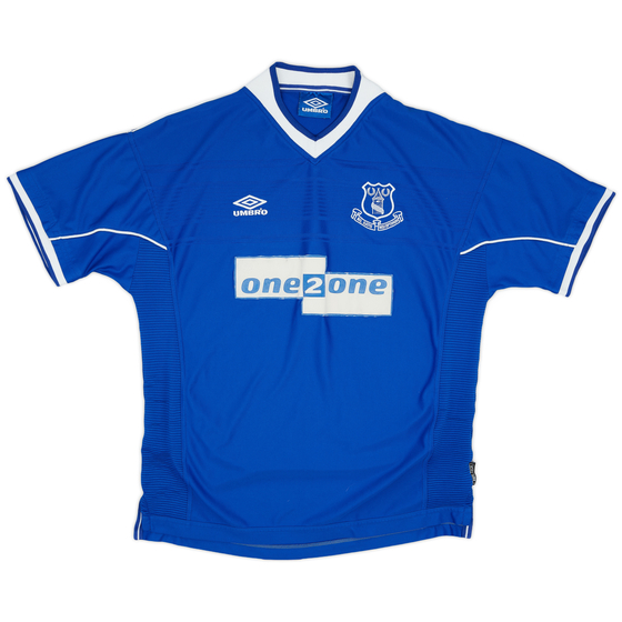 1999-00 Everton Home Shirt - 7/10 - (XL)