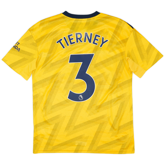 2019-20 Arsenal Away Shirt Tierney #3 - 9/10 - (XL.Boys)
