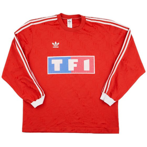 1990s Coupe de France L/S Shirt - 7/10 - (XXL)