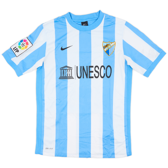 2014-15 Malaga Home Shirt - 7/10 - (S)