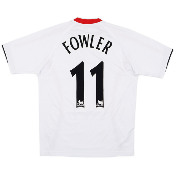 2005-06 Liverpool Away Shirt Fowler #11 - 8/10 - (M)