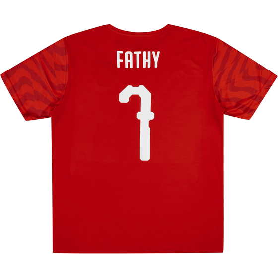 2019-20 Egypt Home Shirt Fathy #7