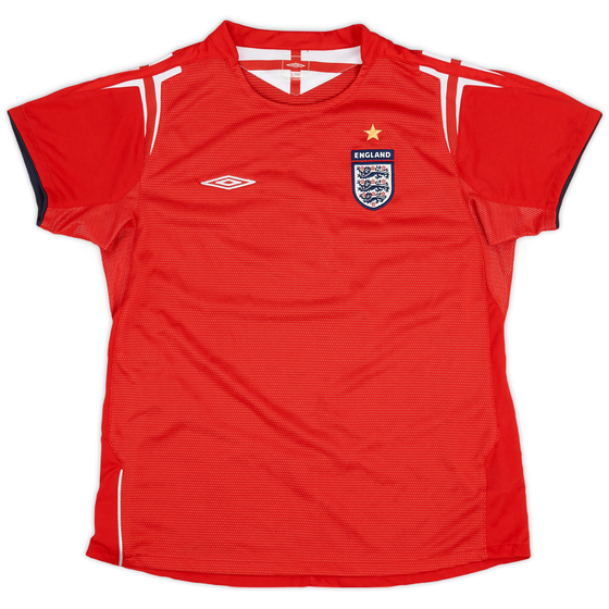 2004-06 England Away Shirt - 8/10 - (Women's L)