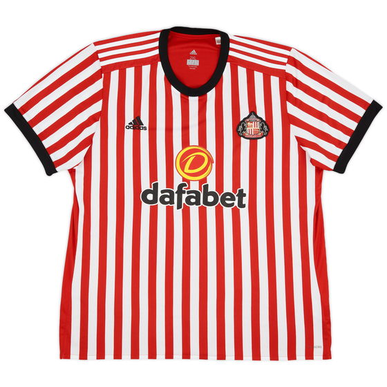 2017-18 Sunderland Home Shirt - 9/10 - (XXL)