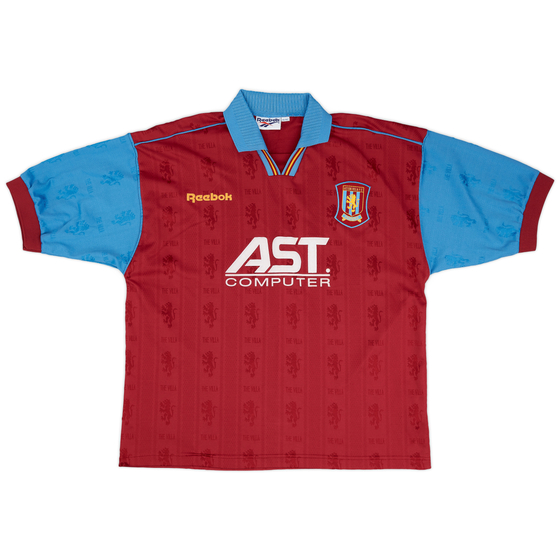 1995-97 Aston Villa Home Shirt - 8/10 - (XL)