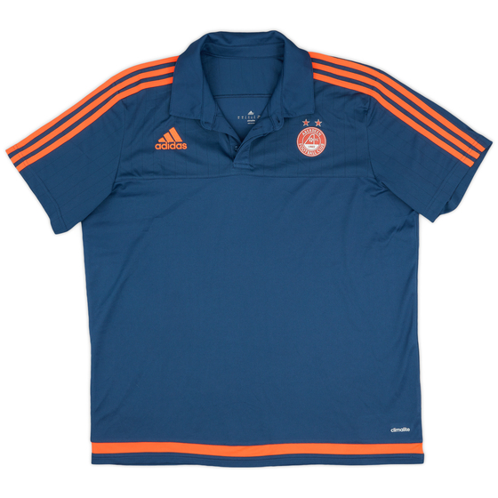2015-16 Aberdeen adidas Polo Shirt - 8/10 - (XL)