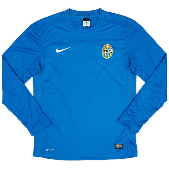 2013-14 Hellas Verona Nike Training L/S Shirt - 8/10 - (M)