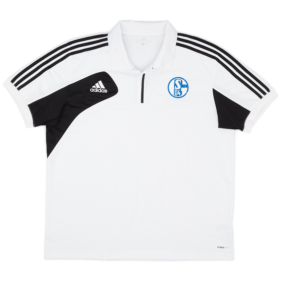 2013-14 Schalke adidas Polo Shirt - 5/10 - (XXL)