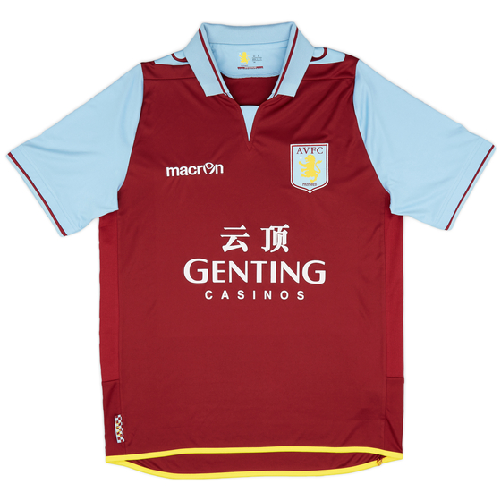 2012-13 Aston Villa Home Shirt - 8/10 - (S)
