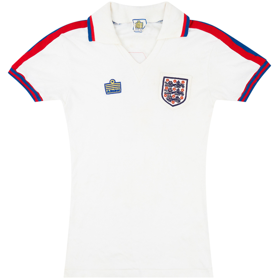 1978-80 England Match Issue Home Shirt #4 (Thompson)