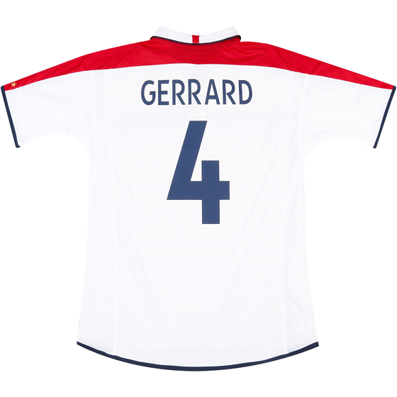 Steven Gerrard England home jersey