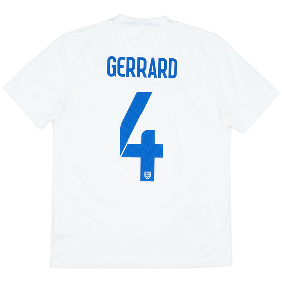 2014-15 England Home Shirt Gerrard #4