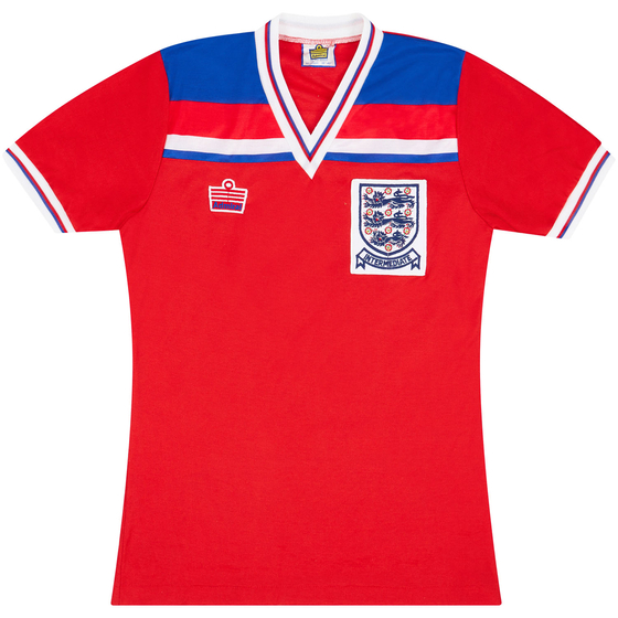 1982 England U-21 Match Issue European Championship Away Shirt #9 (Hateley)