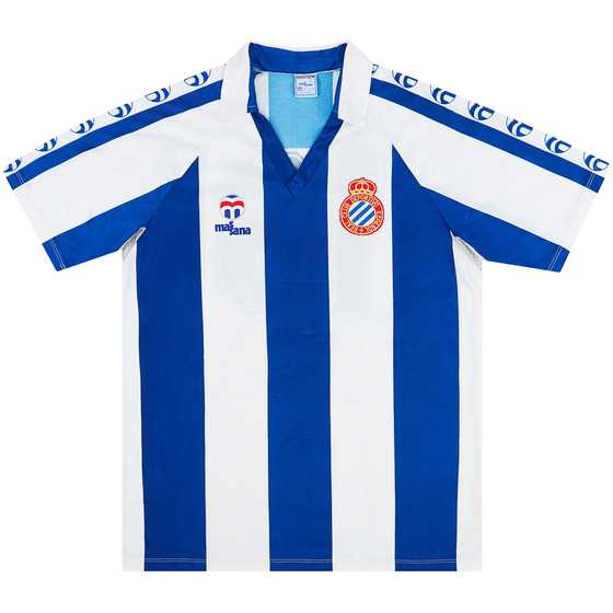 1984-89 Espanyol Match Issue Home Shirt #16