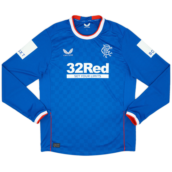 2022-23 Rangers Home L/S Shirt *As New*