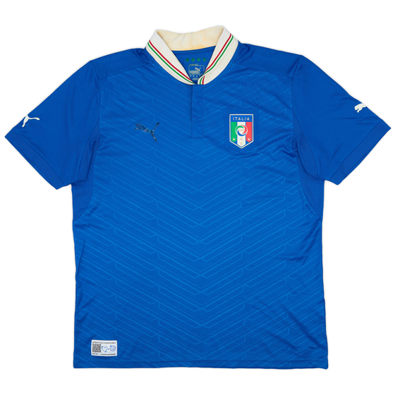 2012-13 Italy Home Shirt - 4/10 - (XL)