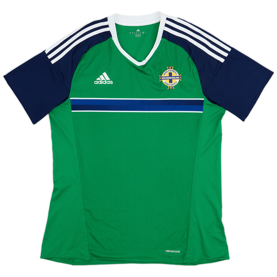 2016-17 Northern Ireland Home Shirt - 9/10 - (M)
