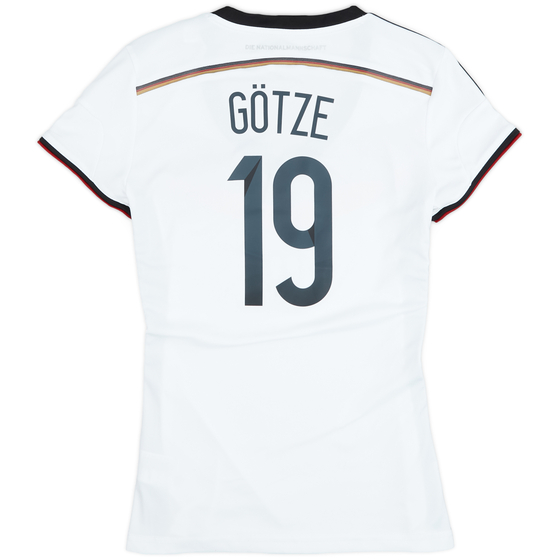 2014-15 Germany Home Shirt Gotze #19 - 8/10 - (Women's S)