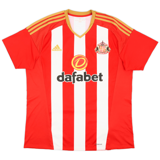 2016-17 Sunderland Home Shirt - 7/10 - (XL)