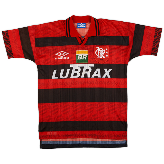 1995-96 Flamengo Centenary Home Shirt #10 - 9/10 - (M)