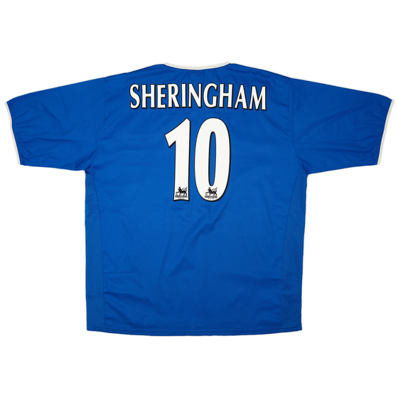 2003-05 Portsmouth Home Shirt Sheringham #10 - 9/10 - (XXL)