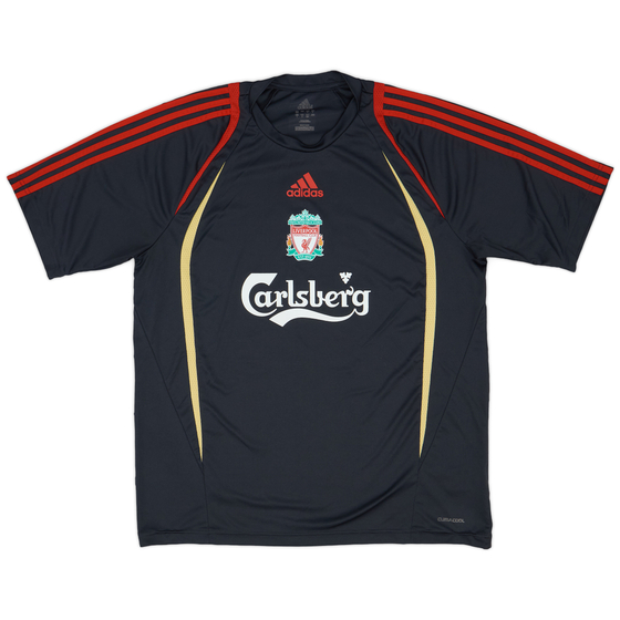 2009-10 Liverpool adidas Training Shirt - 9/10 - (XL)