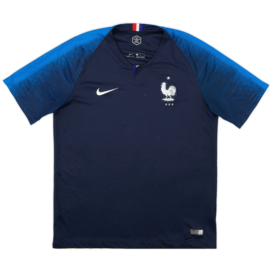 2018 France Home Shirt - 5/10 - (L)