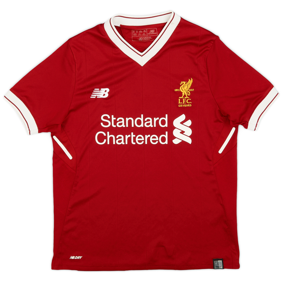 2017-18 Liverpool 125 Years Home Shirt - 9/10 - (M.Boys)