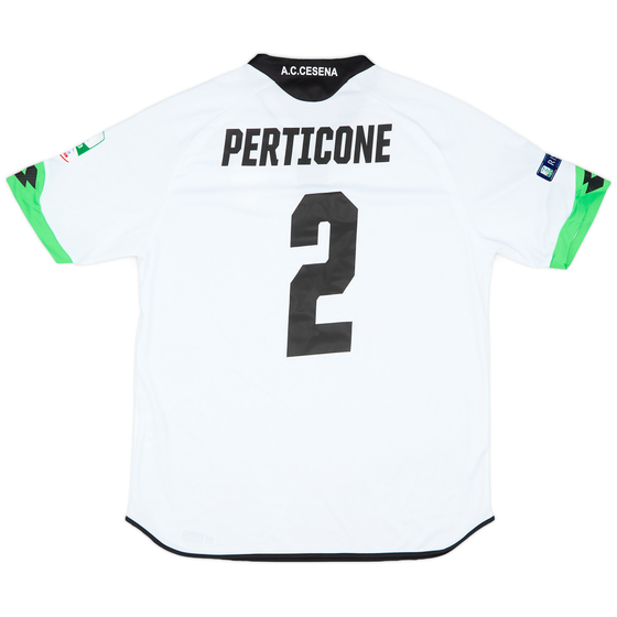 2016-17 Cesena Home Shirt Perticone #2 (XXL)