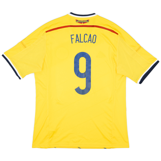 2014-15 Colombia Home Shirt Falcao #9 - 7/10 - (L)