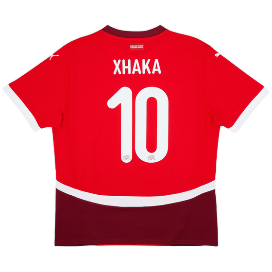 2024-25 Switzerland Home Shirt Xhaka #10