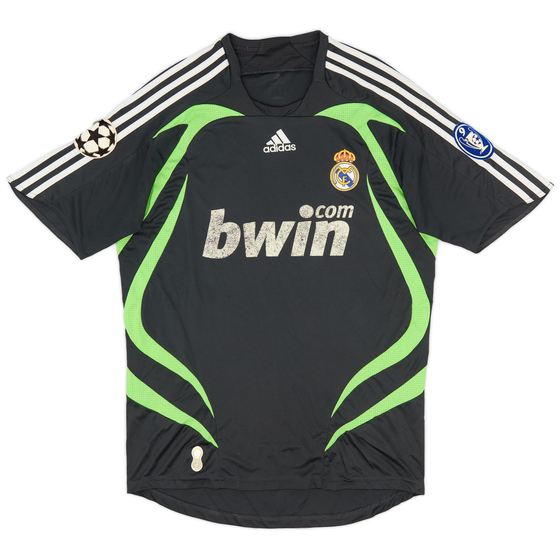 2007-08 Real Madrid CL Third Shirt - 4/10 - (L)