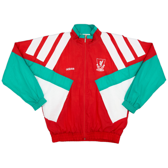 1992-93 Liverpool adidas Centenary Track Jacket - 9/10 - (M)
