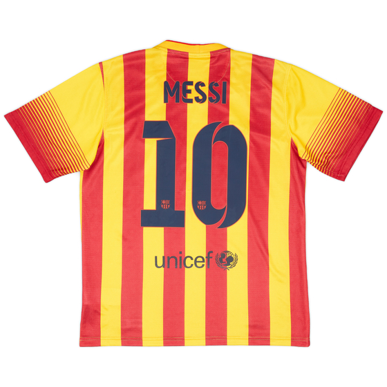 2013-15 Barcelona Away Shirt Messi #10 - 7/10 - (M)